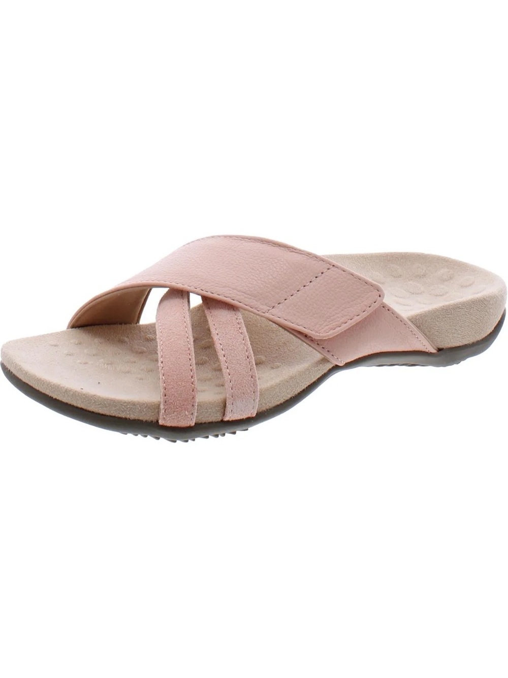 Vionic Zarie sandals pink adjustable women’s size 7 leather slides